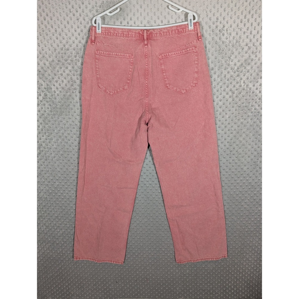 Rag & Bone Featherweight Phoebe Beach Pant Jeans Women's Large Raspberry Stone - Picture 7 of 12